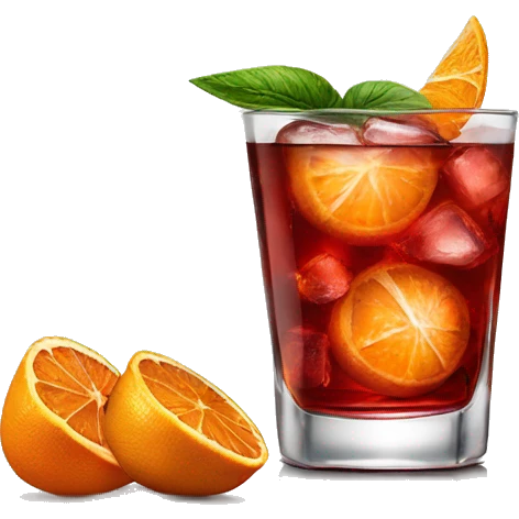 Negroni cocktail luxury emoji