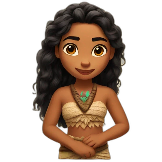 moana disney emoji