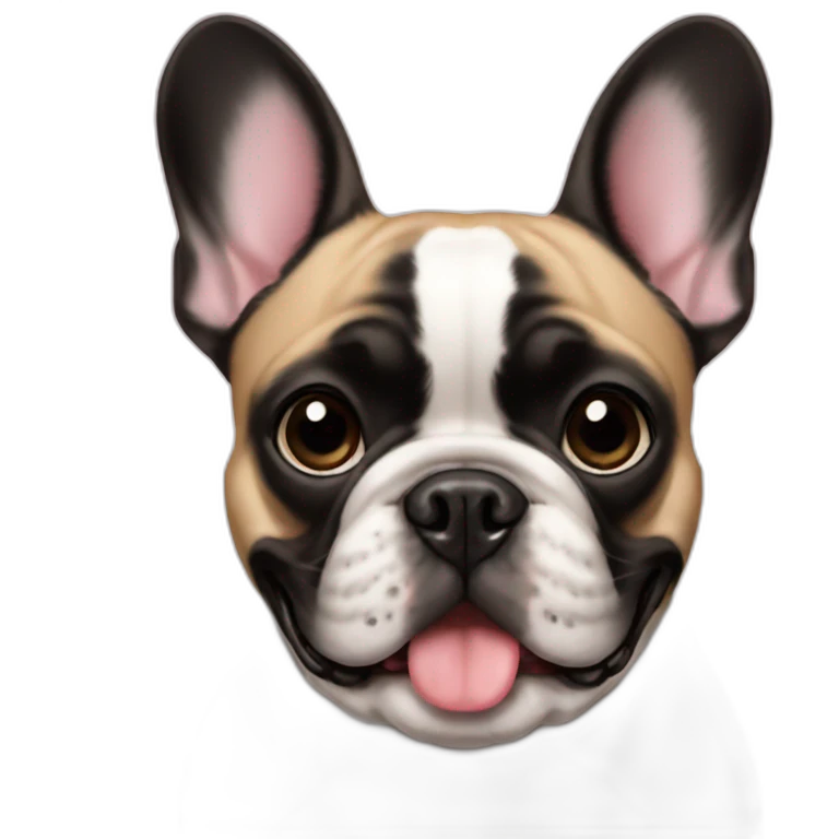 French bulldog emoji