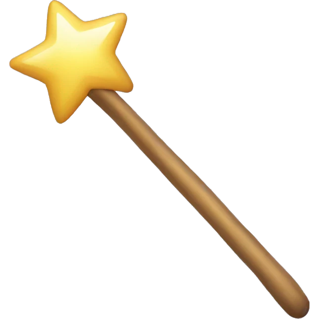Matic wand emoji