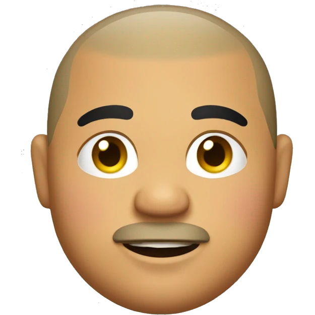 fat mexican with buzz cut  emoji