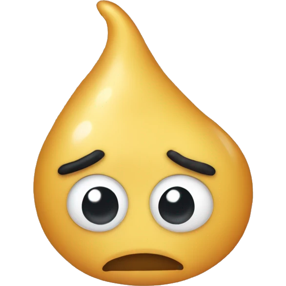 a happy sad overwhlemd puking emojo that is still cute  emoji