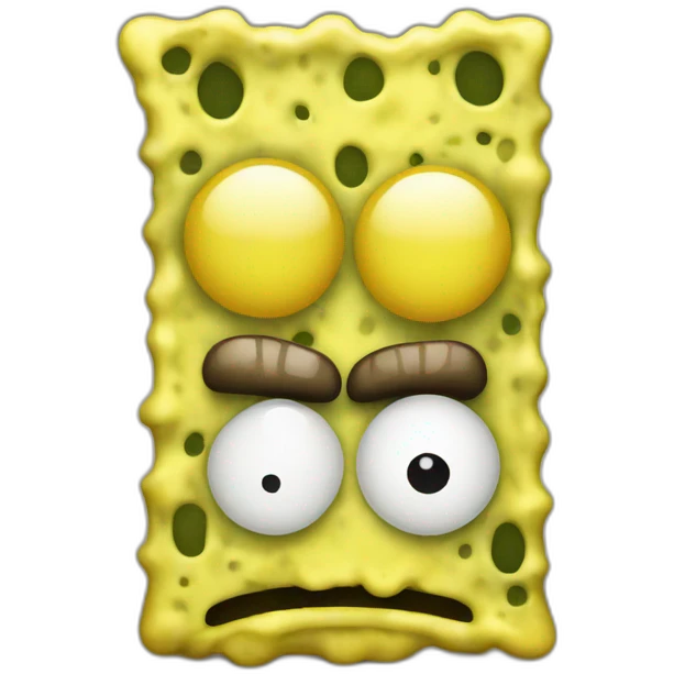 suspicious spongebob emoji
