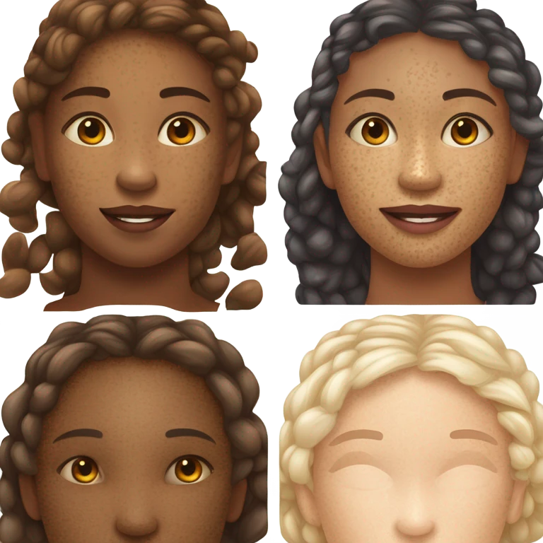 hyper pigmentation ￼ emoji
