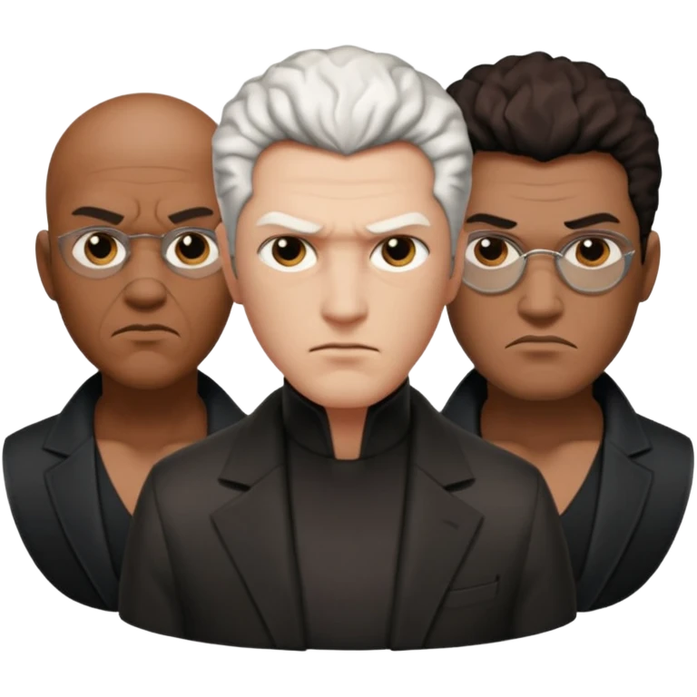 neo, trinity and morpheus emoji