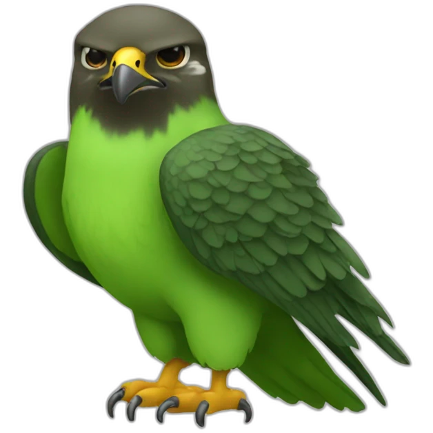 falcon verde emoji