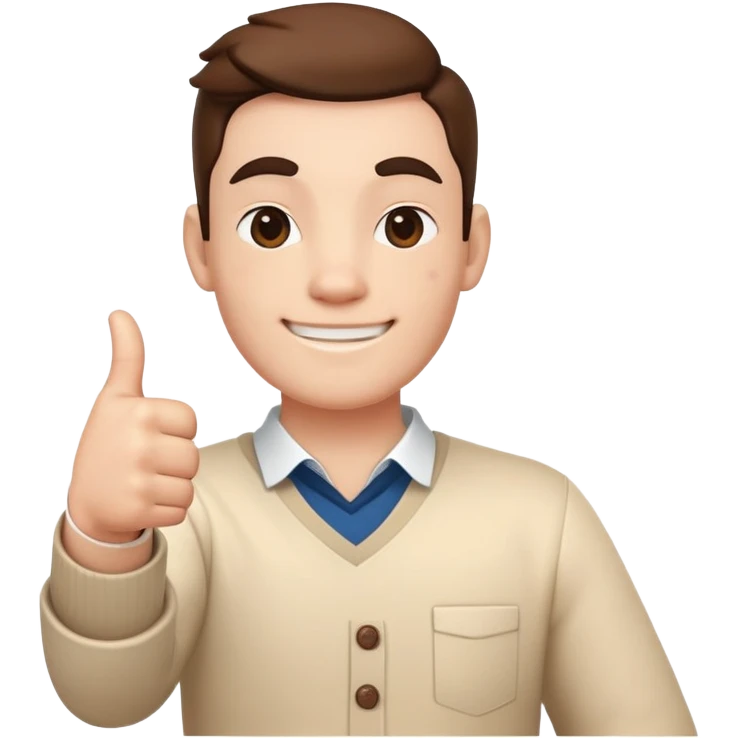Thumb and index finger crossed and appa avatar emoji