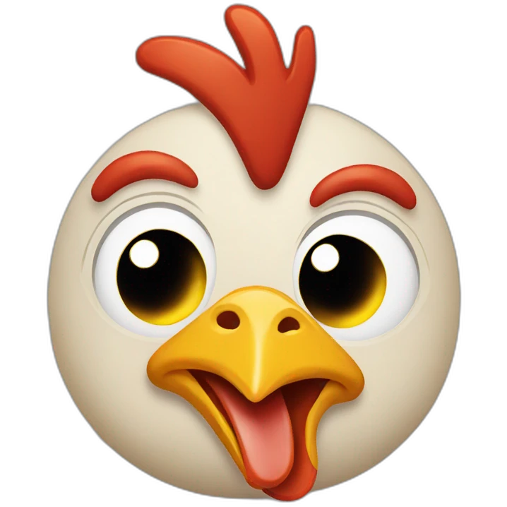 chicken bbq emoji