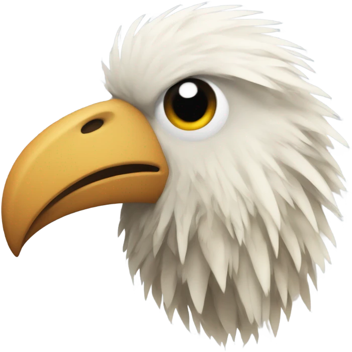 Ugly bird emoji