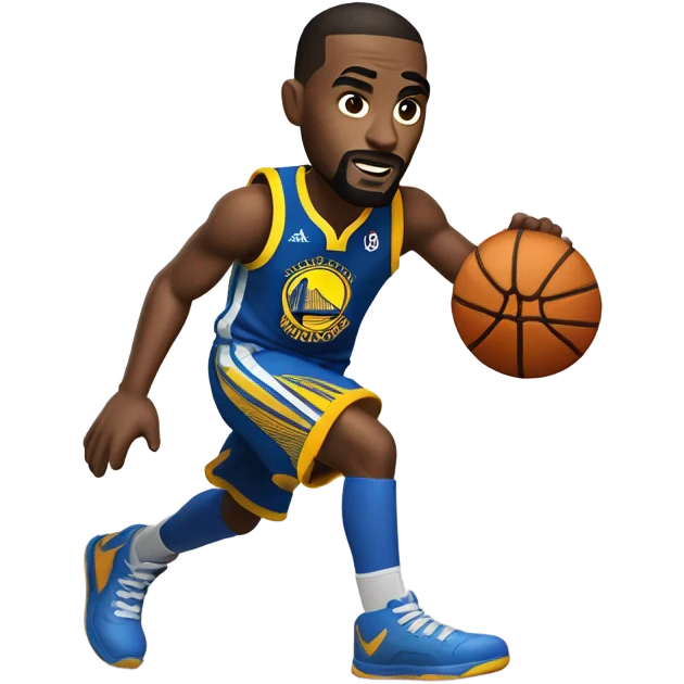 Warriors basketball player emoji