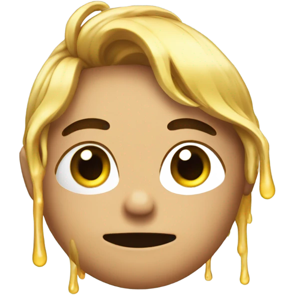 3 hears dripping with sweat  emoji