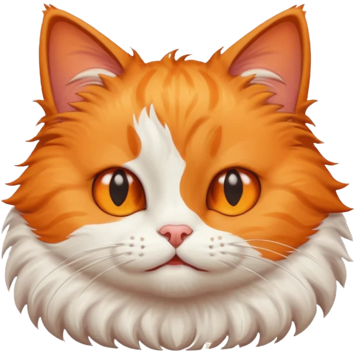 Cat looking up rolling its eyes emoji