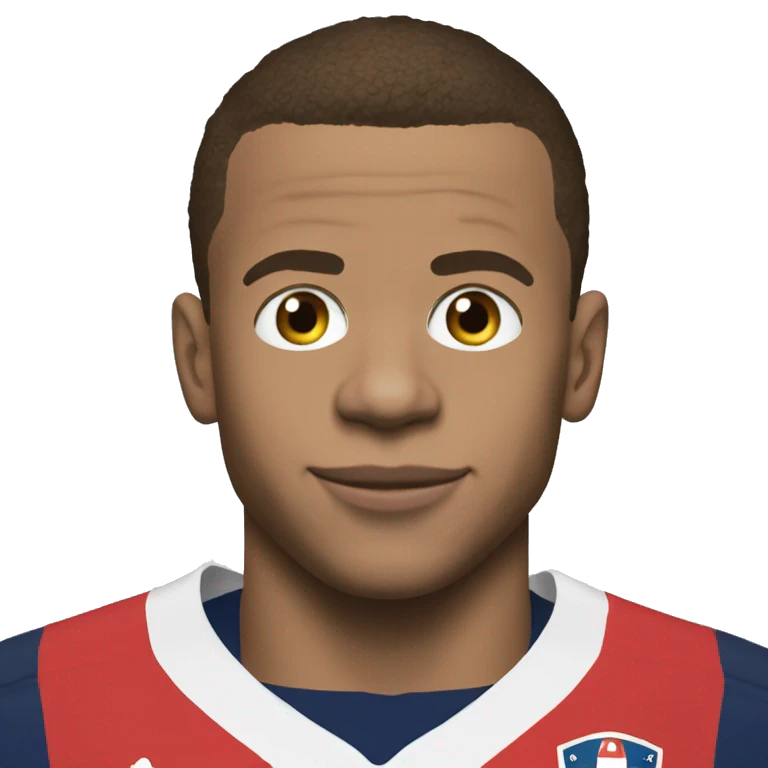 Macron embrasse mbappe emoji