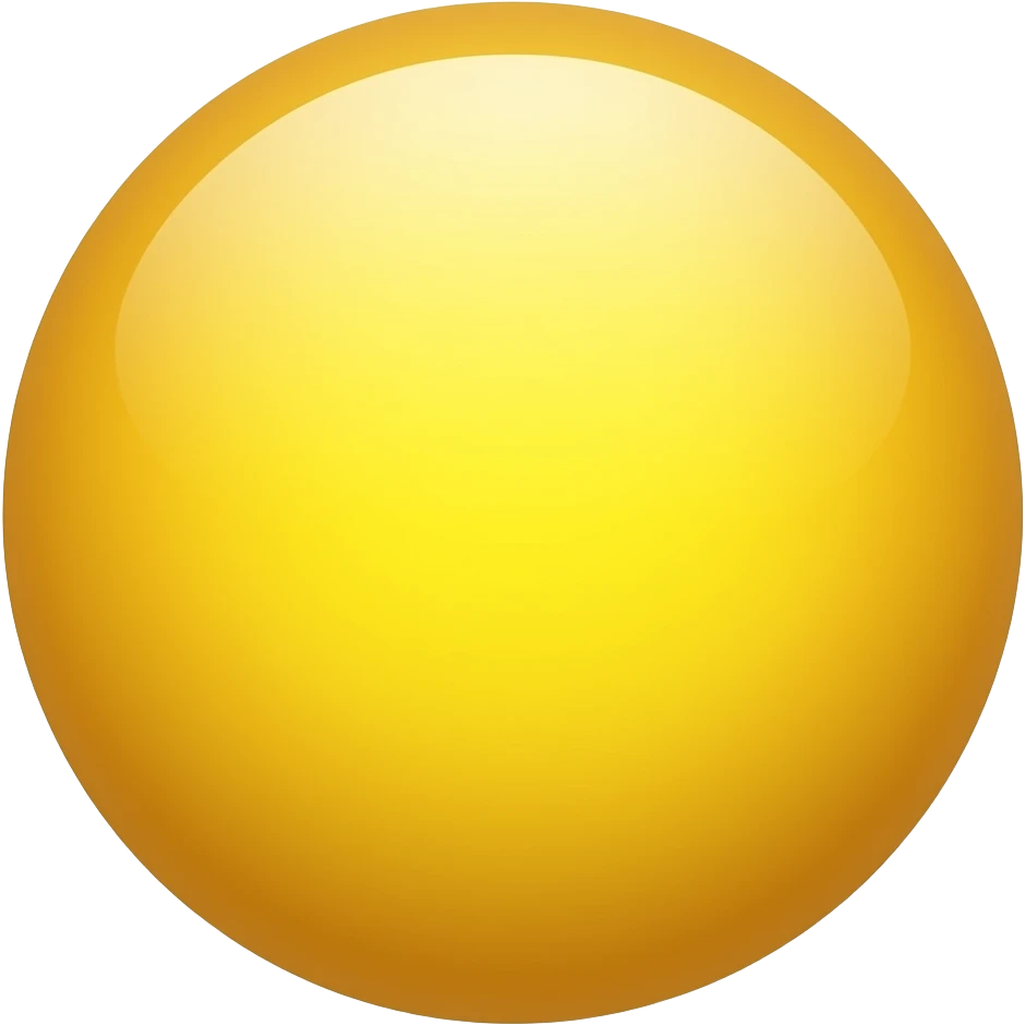 yellow color circle emoji