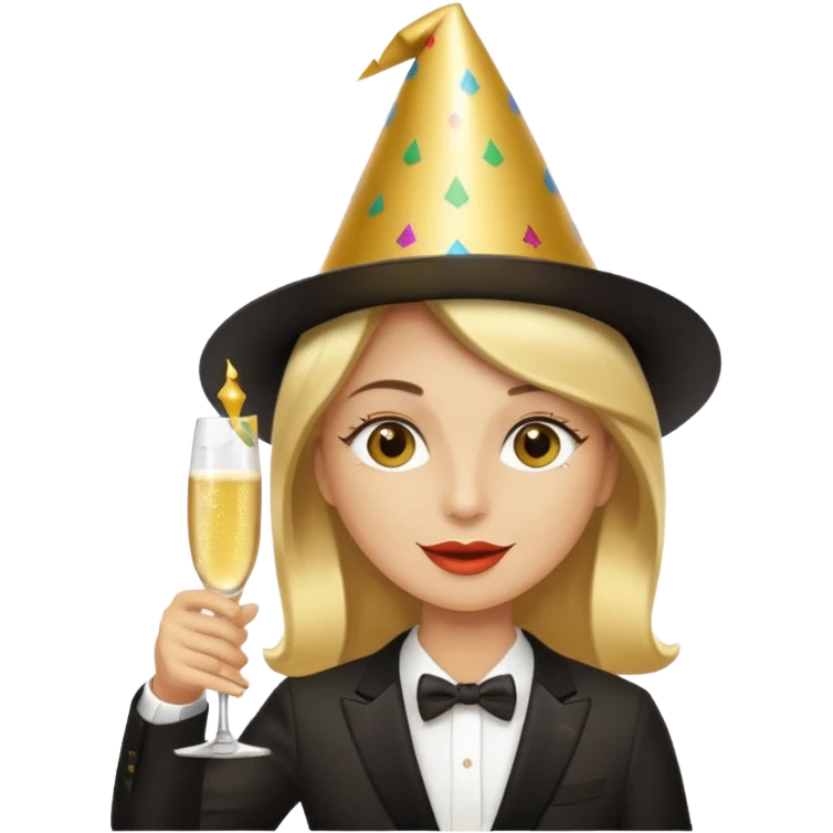 Cheers with  Champagne emoji