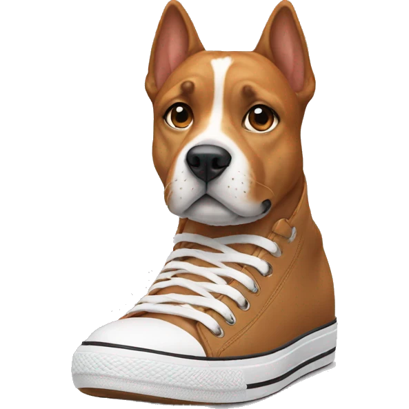 Dog were shoes  emoji