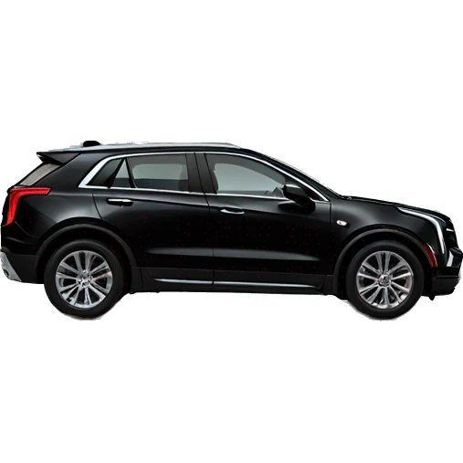 Black Cadillac xt4 emoji