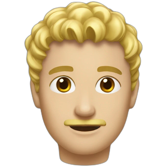 Лысый дед француз emoji