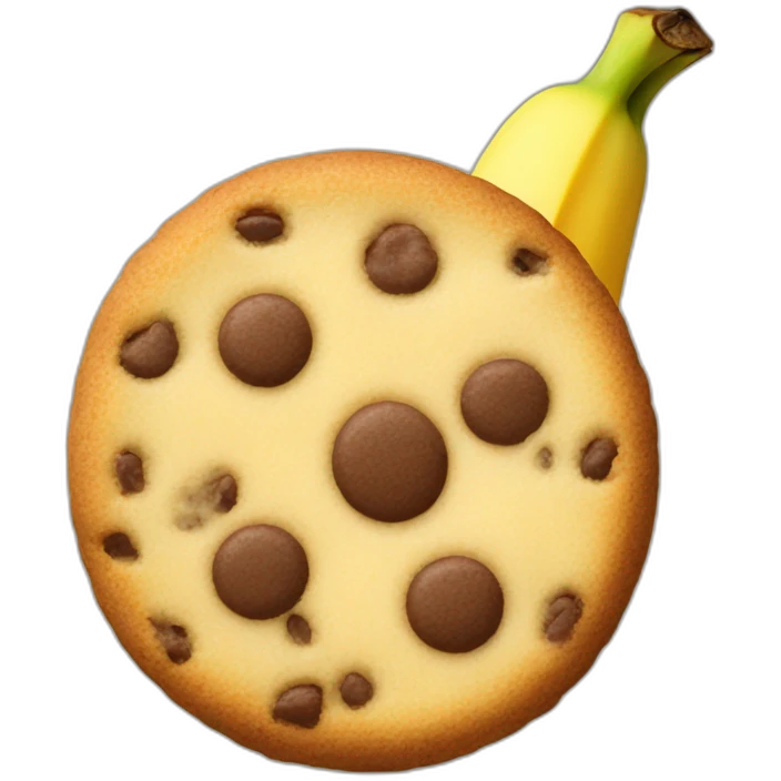 Cookie banana emoji