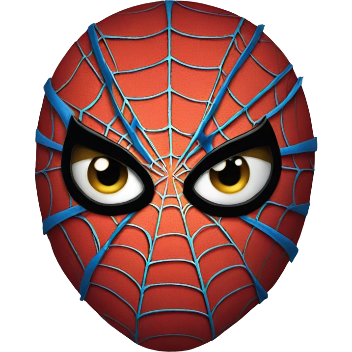 Spider man comic poster emoji