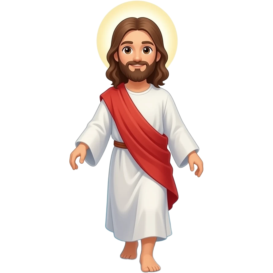 jesus walking on water emoji