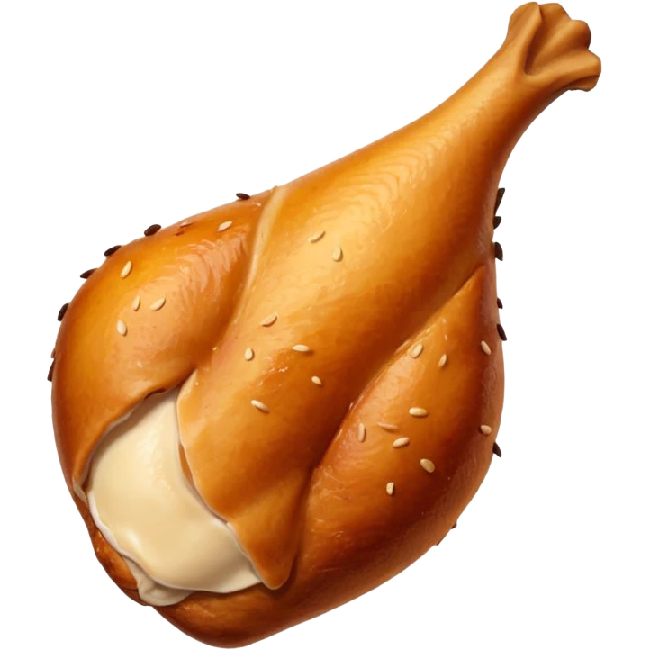 chicken leg emoji