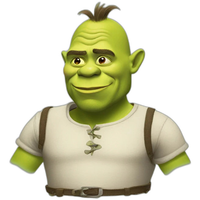 drug addicted shrek emoji