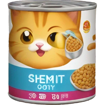 cat food can emoji