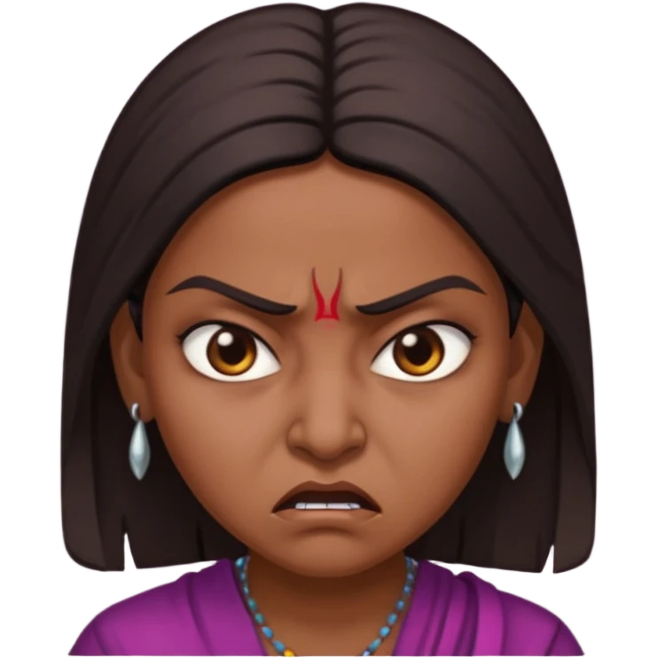 indian angry mom emoji