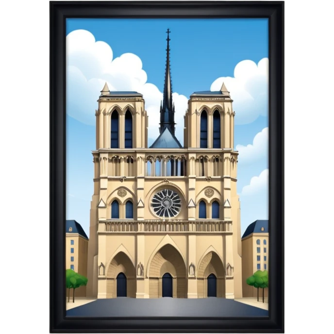 notre dame emoji