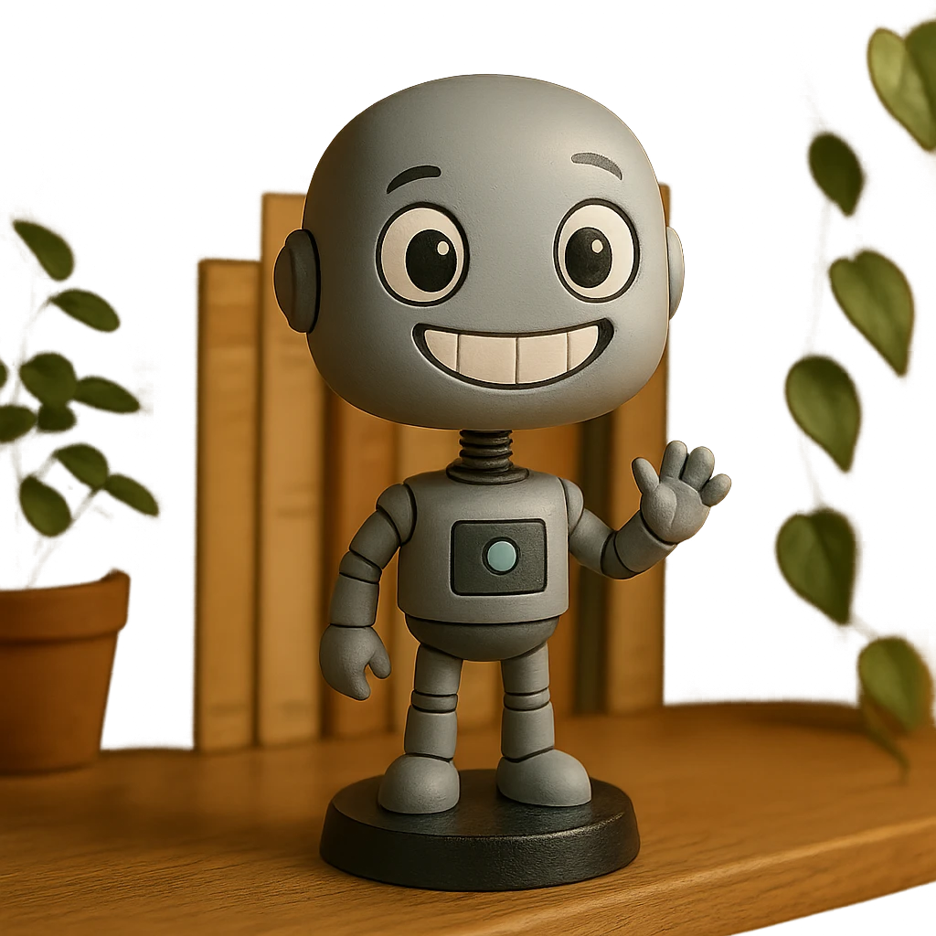 smiling robot emoji