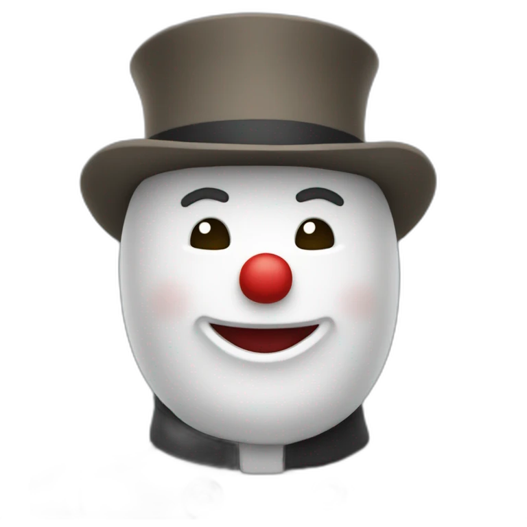 Bonhomme qui rigole emoji
