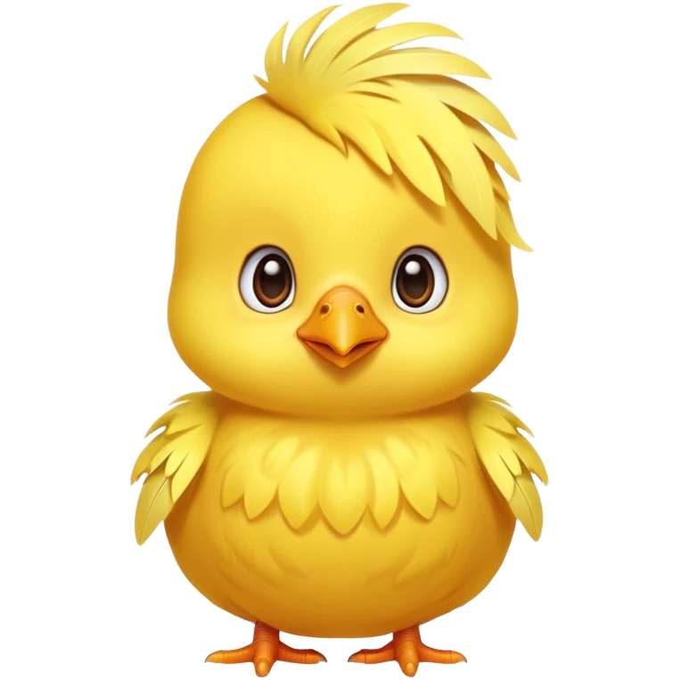 Cute chick emoji
