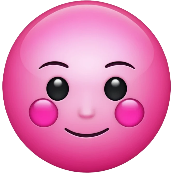 pink sun emoji