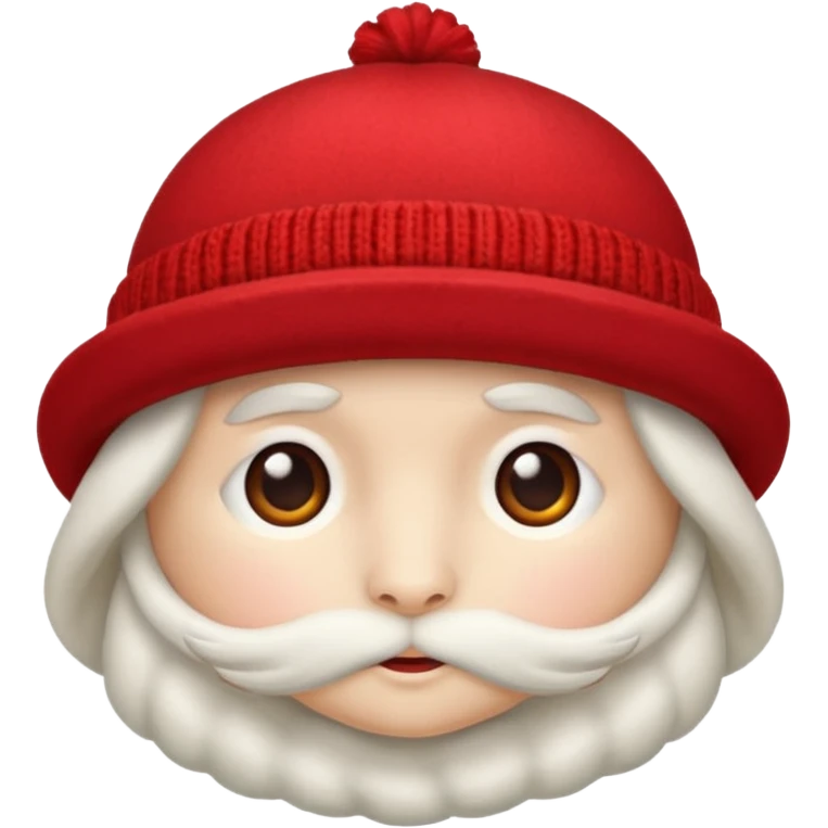 A red hat emoji