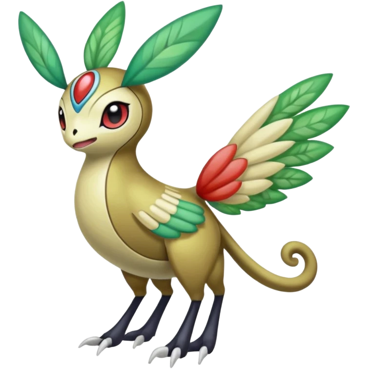 Meloetta-Vibrava-Xatu-Pokémon-Fakémon-hybrid-fusion-creature emoji