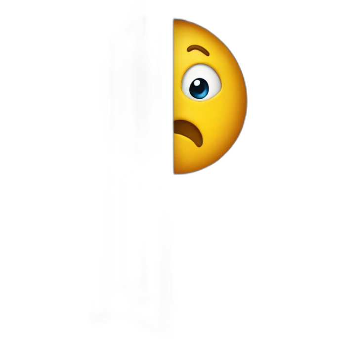 face-hiding-behind-a-door emoji