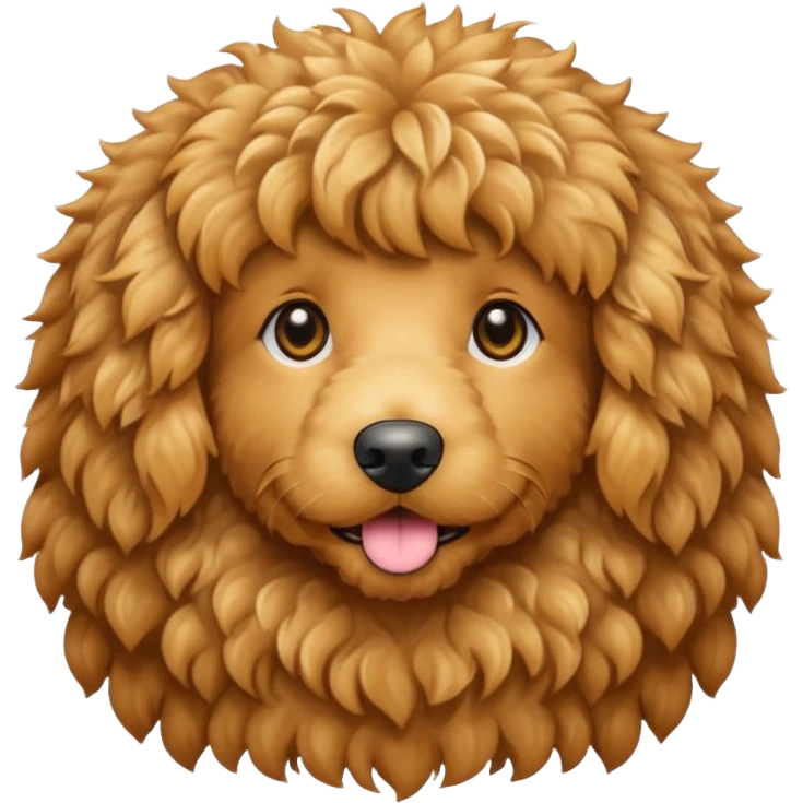 golden doodle  emoji