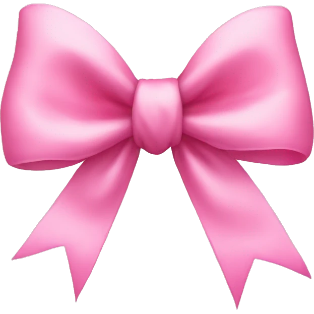 pink bow emoji