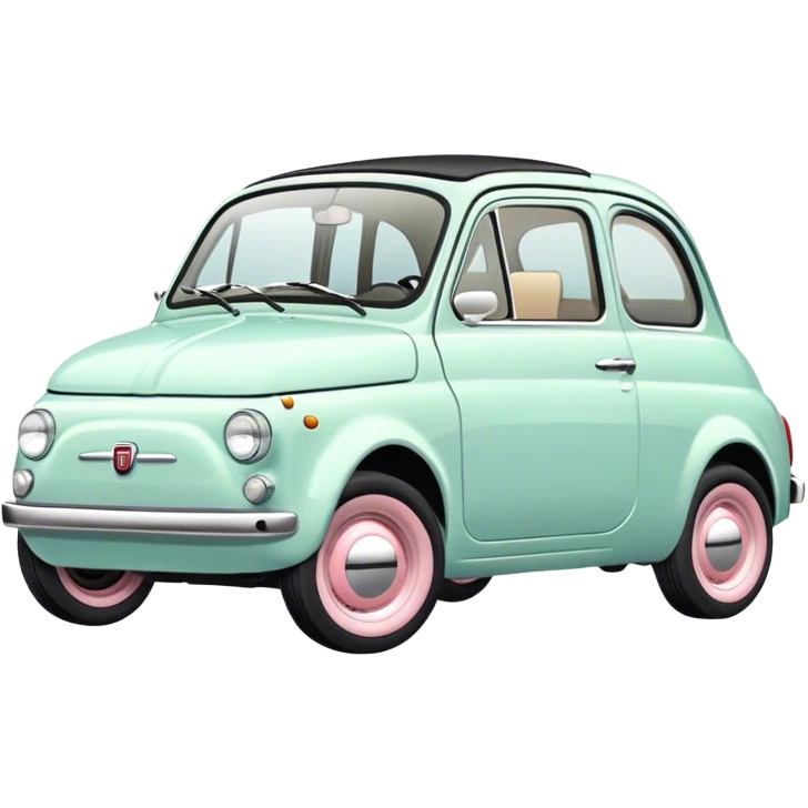 Fiat 500 Pastel  emoji