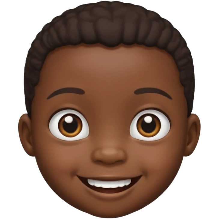 Black baby jesus emoji