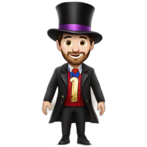 messi magician emoji