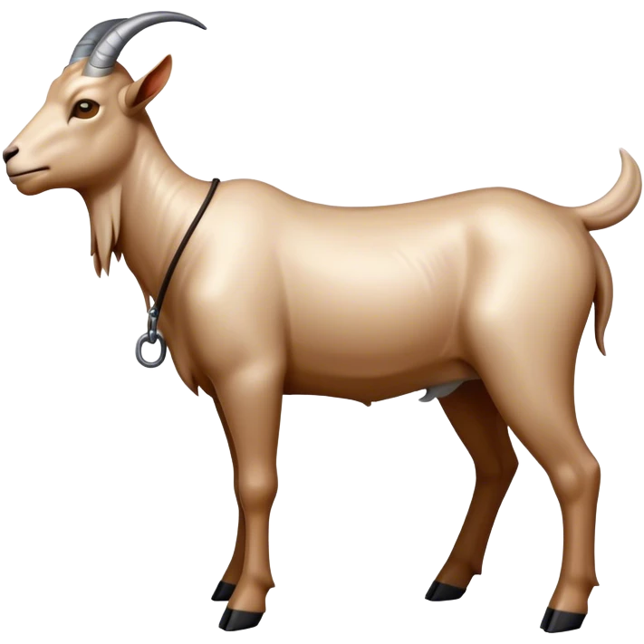 Mechanical Goat(Ram) man 2/3 view emoji