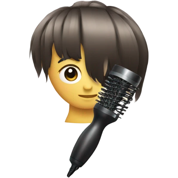 Hair styler tool emoji
