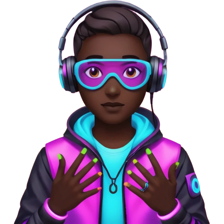 Techno Rave Dj emoji