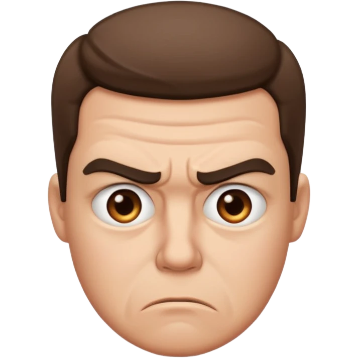 Ich bin sehr genervt emoji