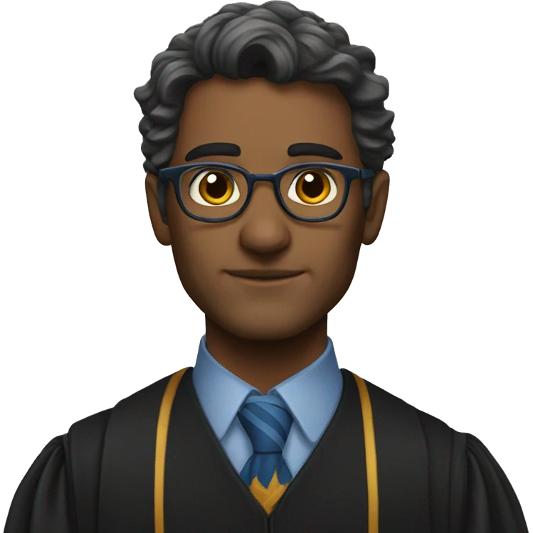 men, professor, ravenclaw emoji