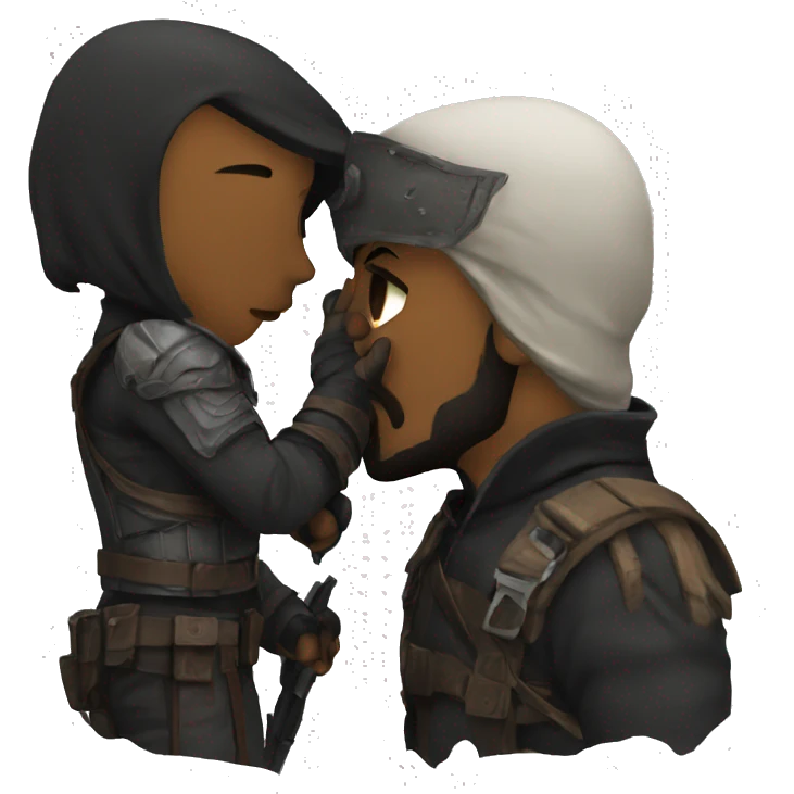 assassin kiss emoji