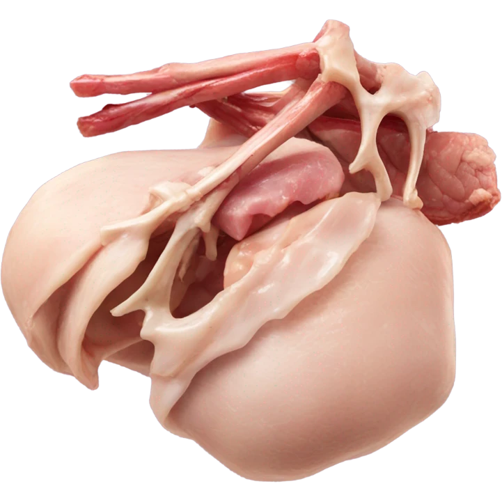 chicken carcass emoji