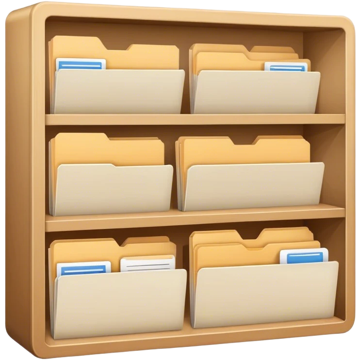 shelf files emoji